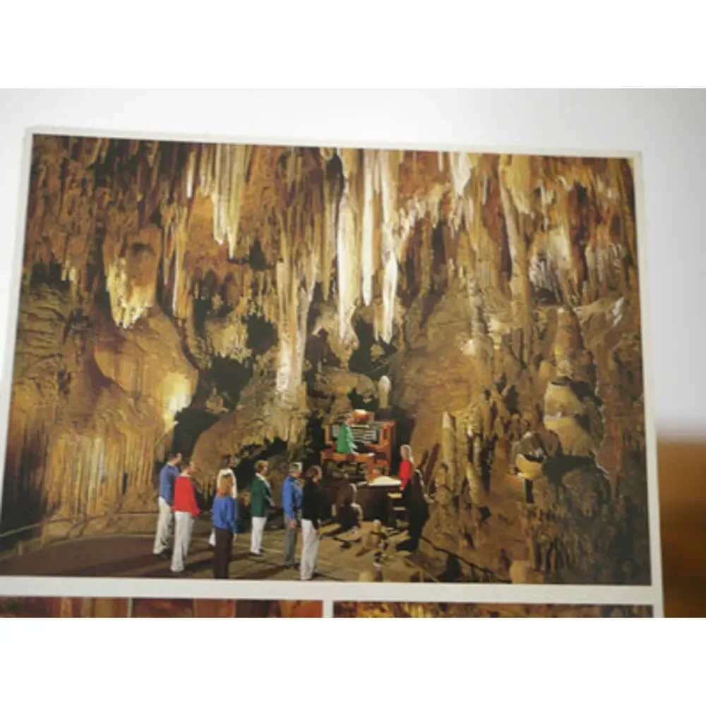 Vintage 80s Set of 6 Color Postcards LURAY CAVERNS VIRGINIA SHOW CAVES Uposted